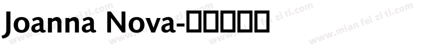 Joanna Nova字体转换